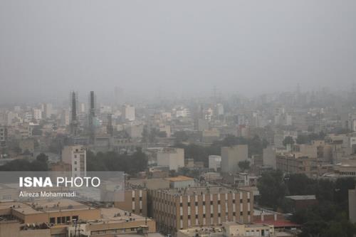 آلودگی هوای اهواز و اصفهان