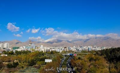 كیفیت هوای پایتخت در آخرین روز اردیبهشت قابل قبول است