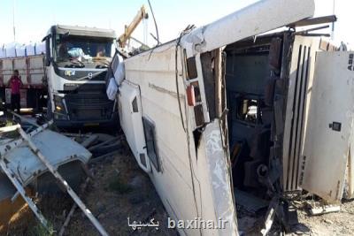 اطلاعات جدید از جان باختگان حادثه واژگونی اتوبوس سربازمعلمان