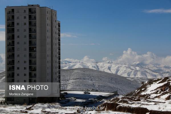 بارش و باد در انتظار تهران