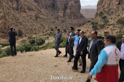 حضور نماینده سازمان بازرسی کل کشور در مناطق سیل زده استهبان