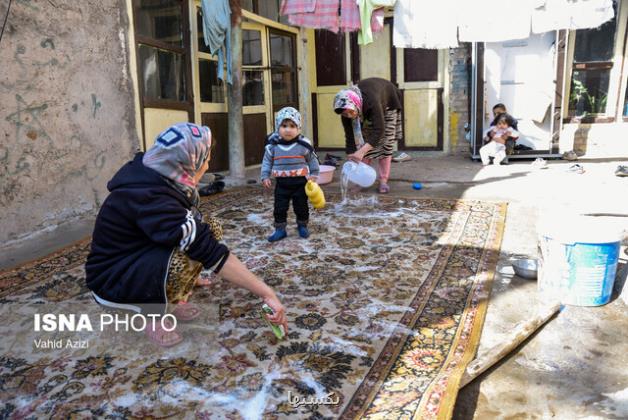 روش های کاهش اتلاف آب هنگام خانه تکانی