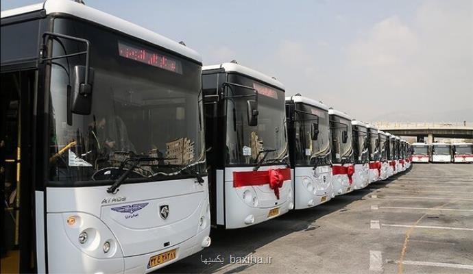 ۲۰۰۰ اتوبوس به ناوگان حمل و نقل شهری اضافه می شود