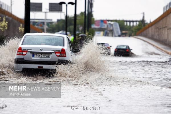 اخطار نسبت به بارندگی، وزش باد شدید و سیلاب در 15 استان