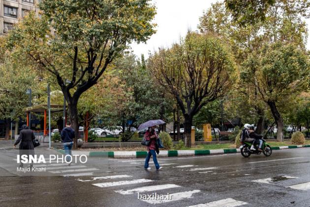 کاهش دمای تهران تا ۹ درجه