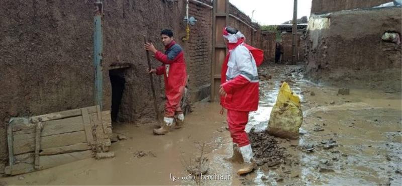 ۲۱ استان کشور متأثر از سیل و آبگرفتگی