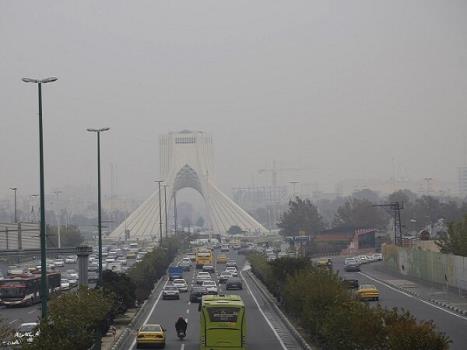 هوای تهران در وضعیت ناسالم
