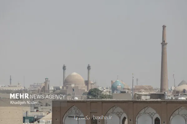وضعیت هوای اصفهان و ۲ شهر مجاور قرمز است