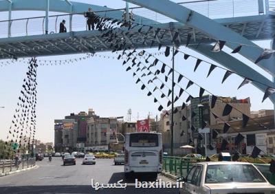 بهسازی و آماده سازی بوستان های شمال شرق تهران برای عزاداران حسینی