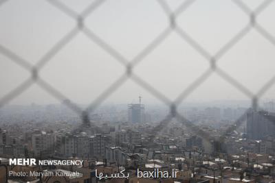 هوای تهران برای گروههای حساس ناسالم می شود