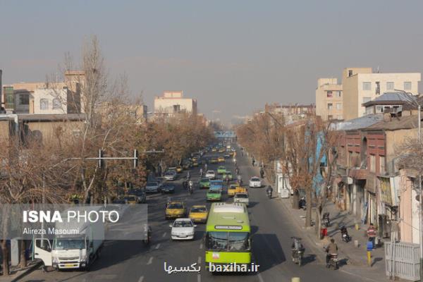 تداوم آلودگی هوا در تهران برای ششمین روز متوالی