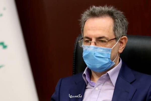 سیر نزولی پذیرش بیمارستانی بیماران كرونا در تهران
