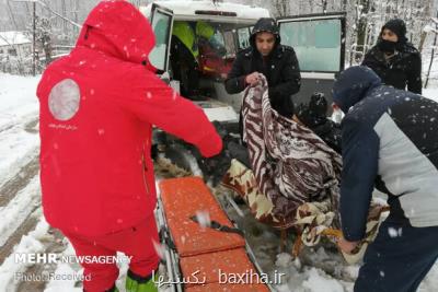 امدادرسانی به ۴۹۰۰ هموطن گرفتار در برف و كولاك