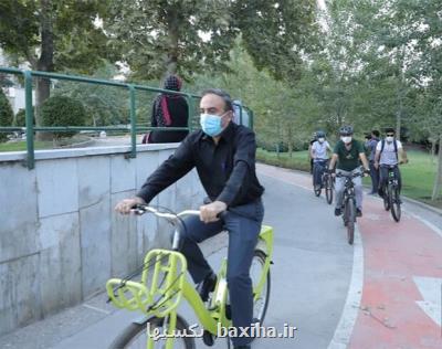 شروع پویش دوچرخه، تهران، زندگی